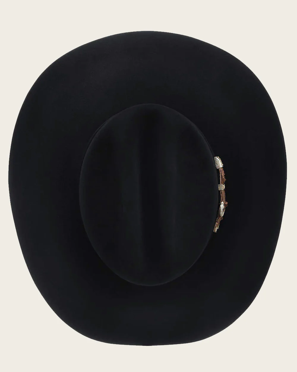 Black 50x Fish and Fur Hat