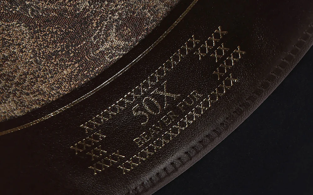 Black 50x Fish and Fur Hat