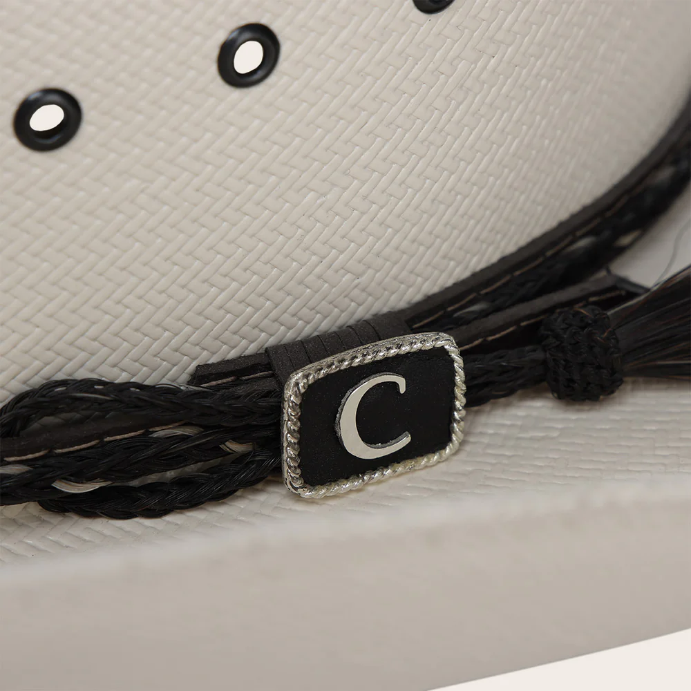 Ivory 20X Handwoven Shantung Cowboy Hat