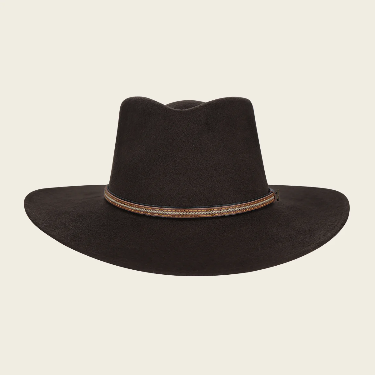 Dark Brown Wool Valley Hat