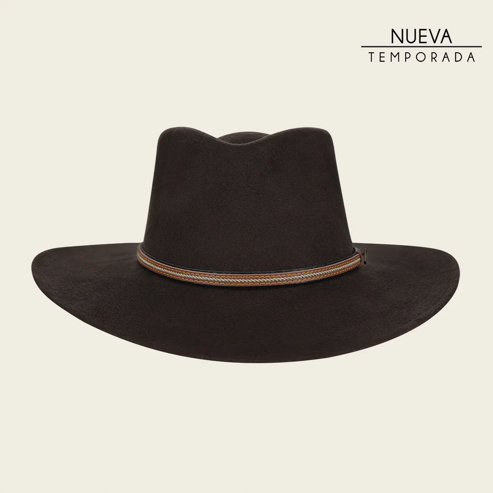 Dark Brown Wool Valley Hat