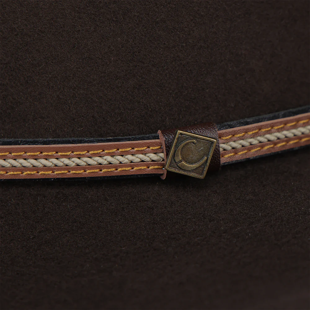 Dark Brown Wool Valley Hat