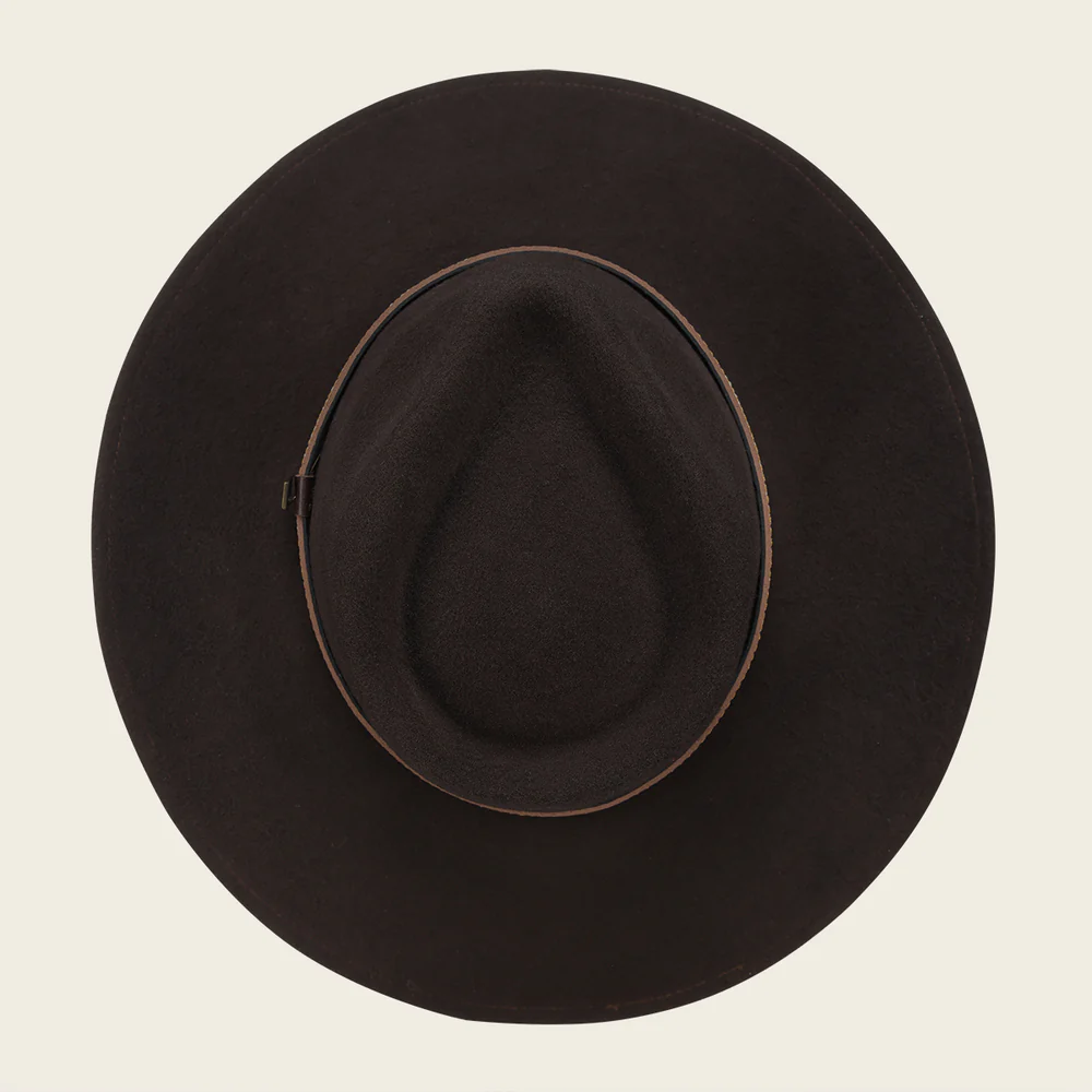 Dark Brown Wool Valley Hat