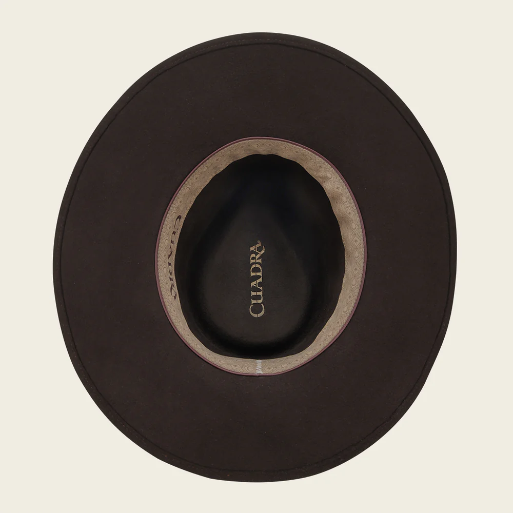 Dark Brown Wool Valley Hat