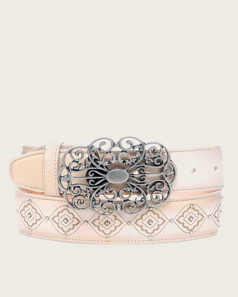 Bone western belt 10 Bone western belt