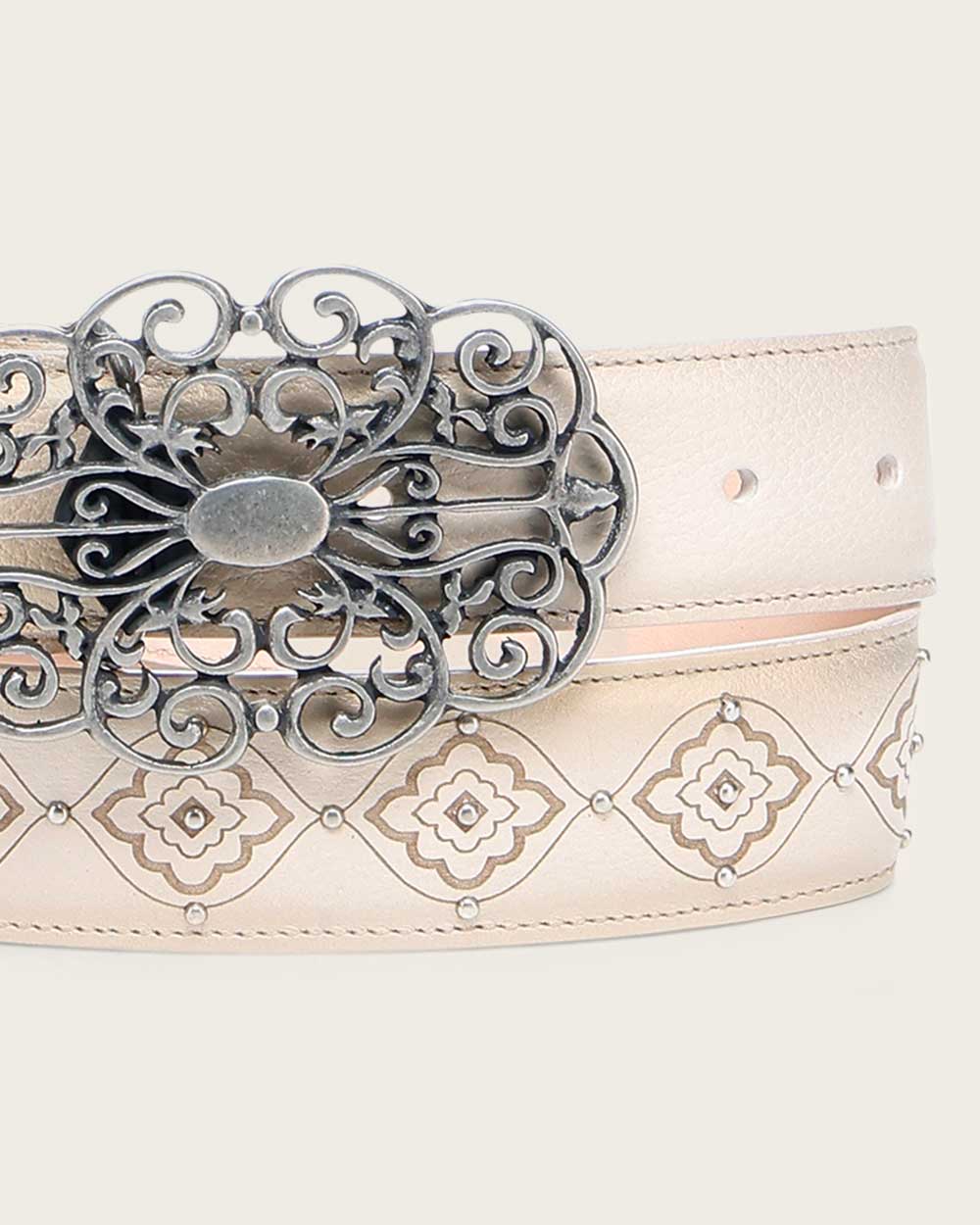 Bone western belt 12 Bone western belt