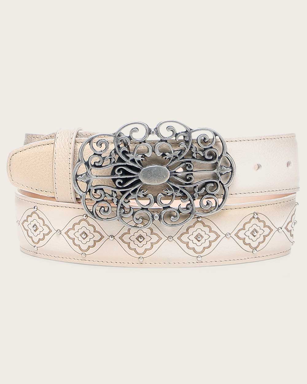Bone western belt