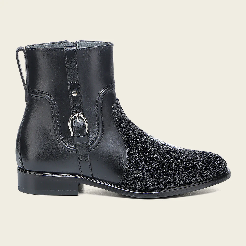 Ankle Casual Stingray Black Bootie