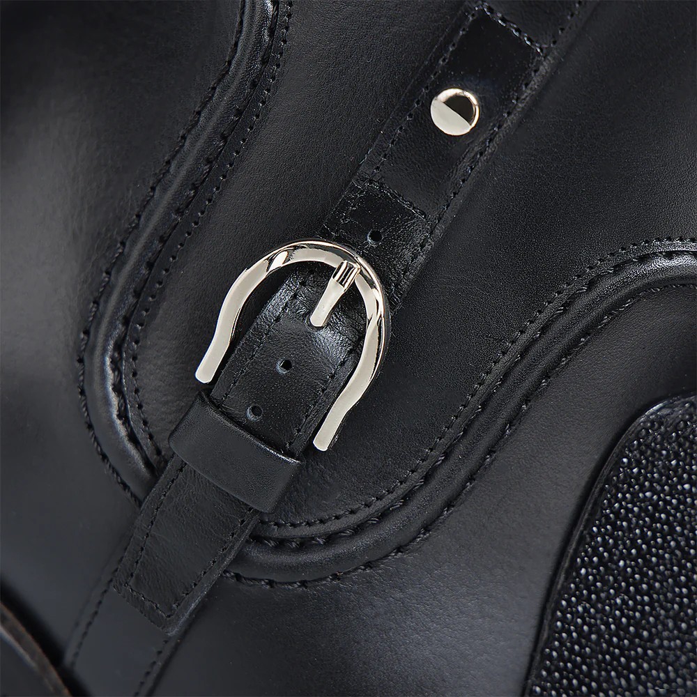 Ankle Casual Stingray Black Bootie