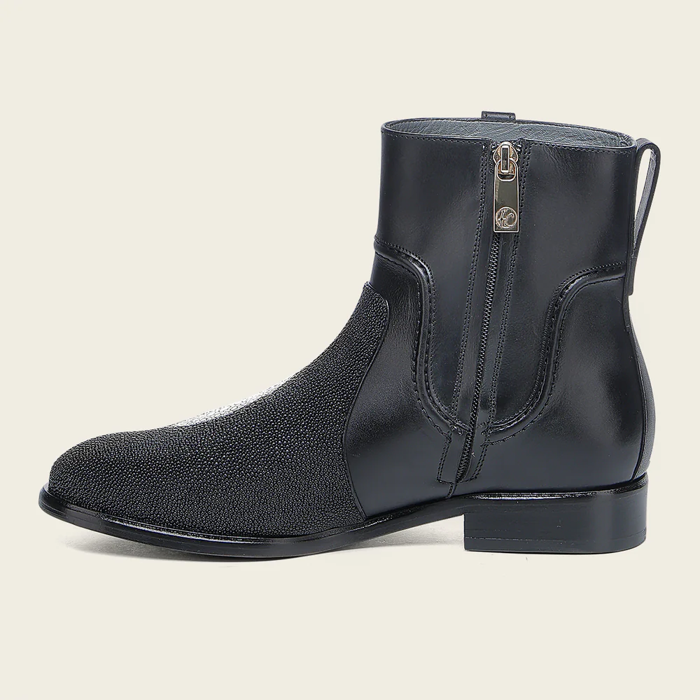 Ankle Casual Stingray Black Bootie