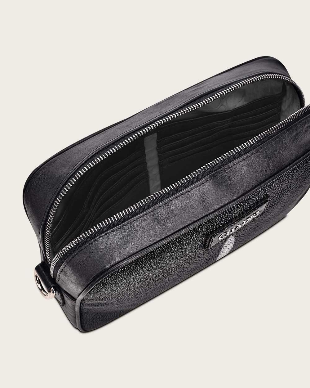 Black document bag 12 Black document bag