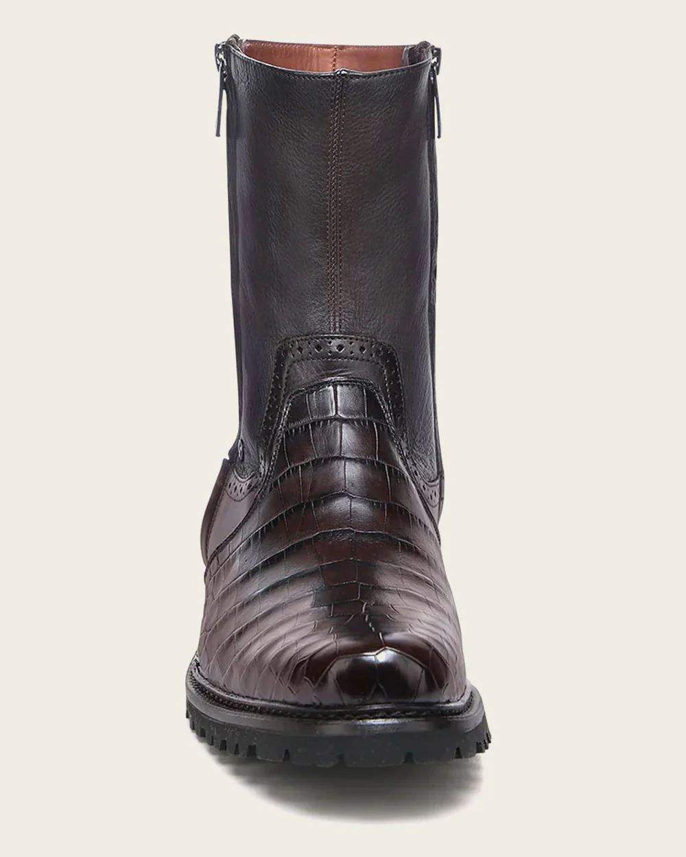 Brown Exotic Aligator Urban Boots 6 Brown Exotic Aligator Urban Boots