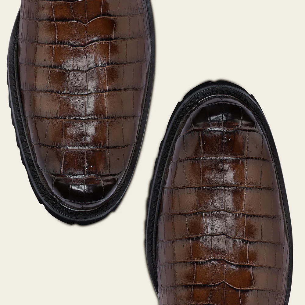 Honey Brown Exotic Aligator Urban Boots 21 Honey Brown Exotic Aligator Urban Boots