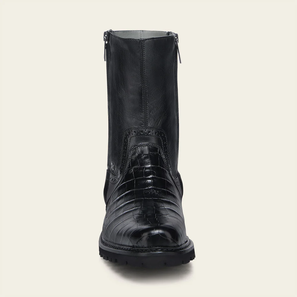 Black Exotic Aligator Urban Boots 19 Black Exotic Aligator Urban Boots