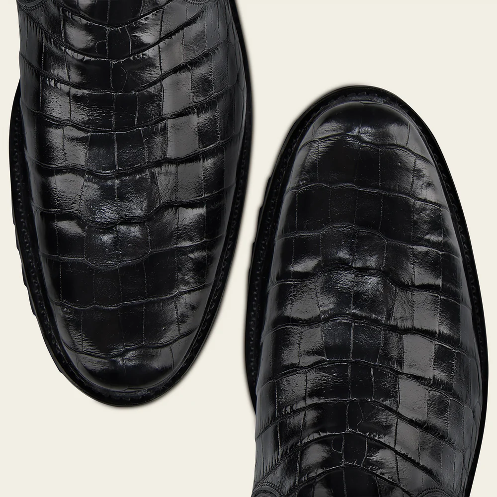 Black Exotic Aligator Urban Boots 21 Black Exotic Aligator Urban Boots
