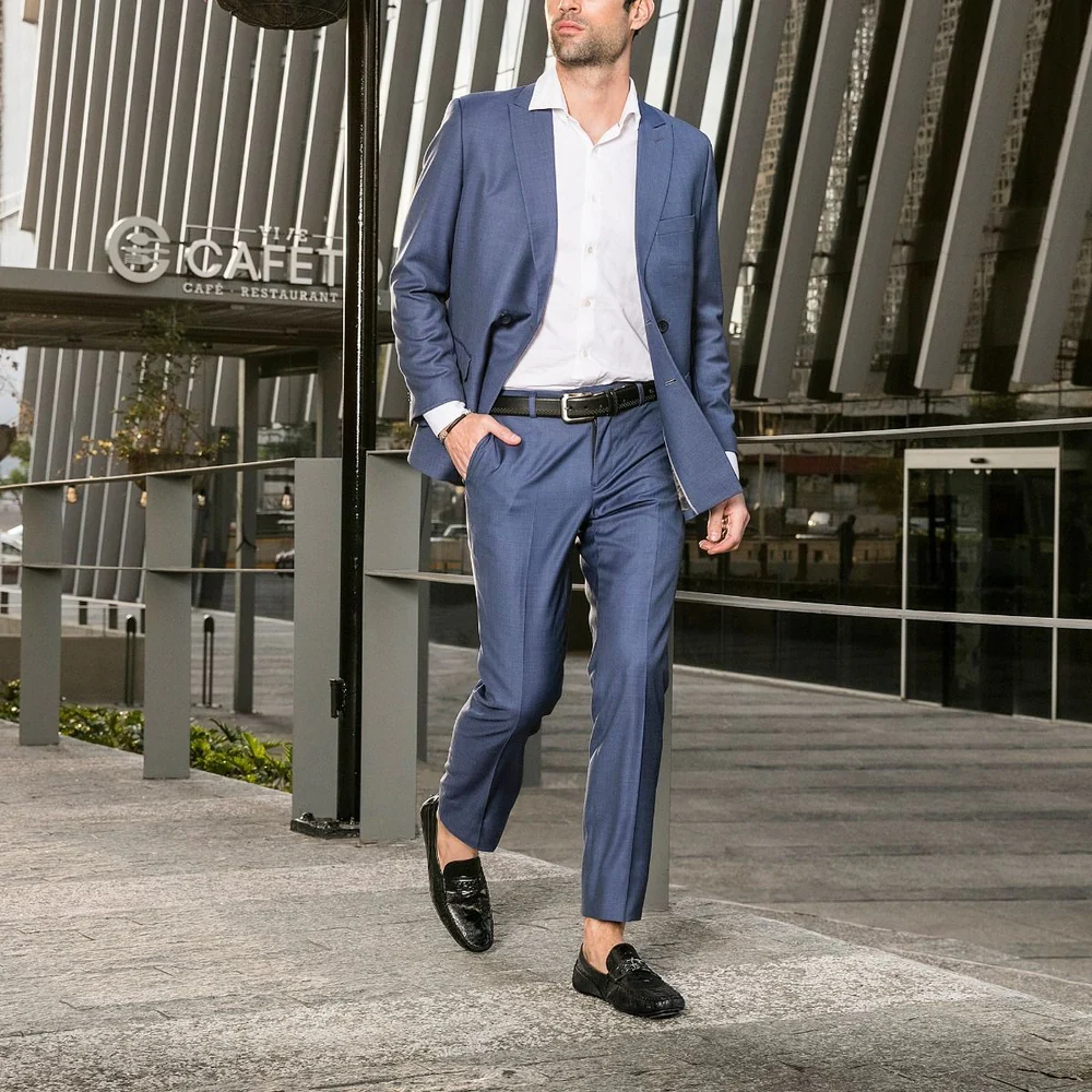 Exotic black leather driver