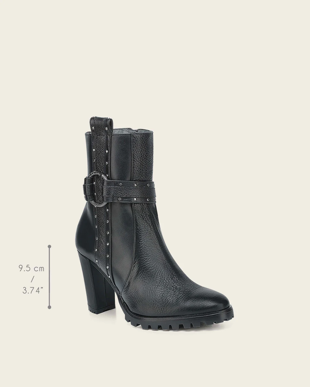 Casual and Urban Black Deer Booties