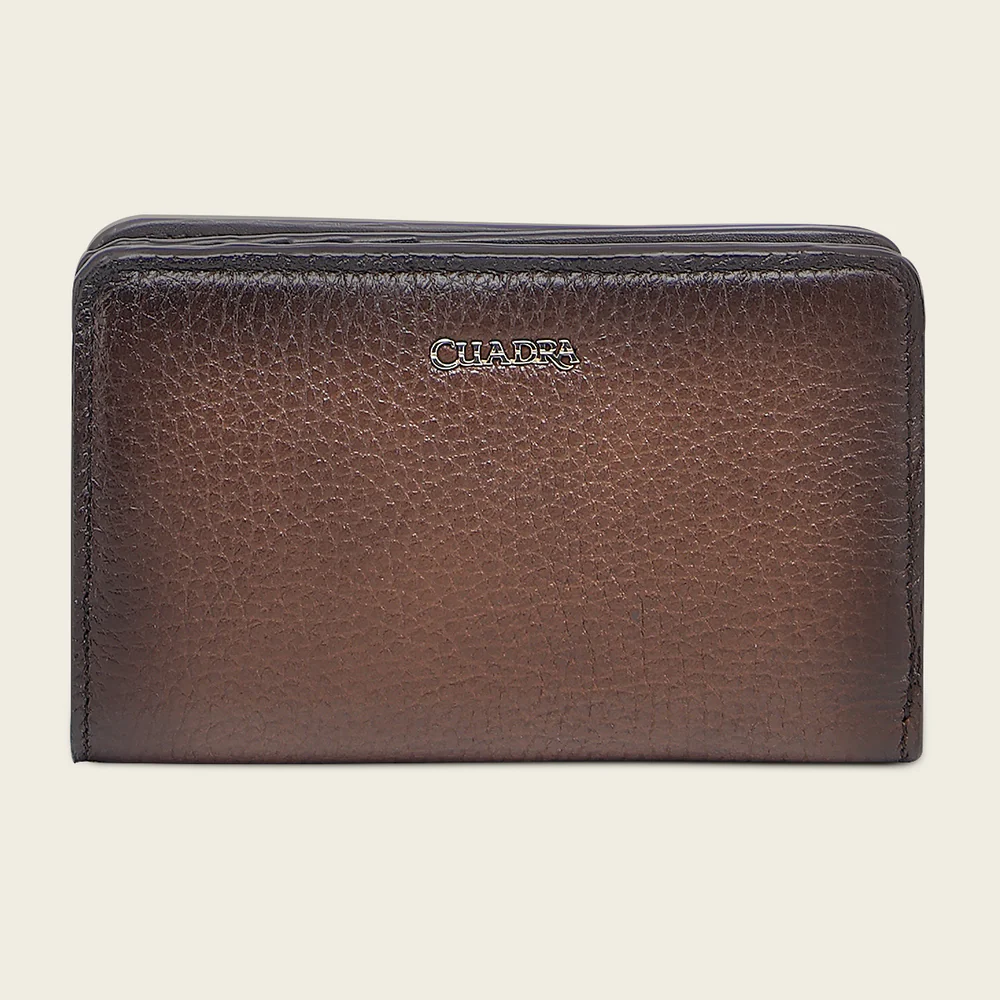 Honey Brown Minimalistic Deer Wallet