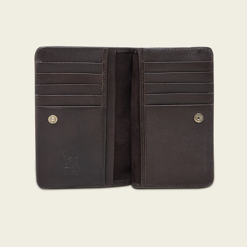 Honey Brown Minimalistic Deer Wallet