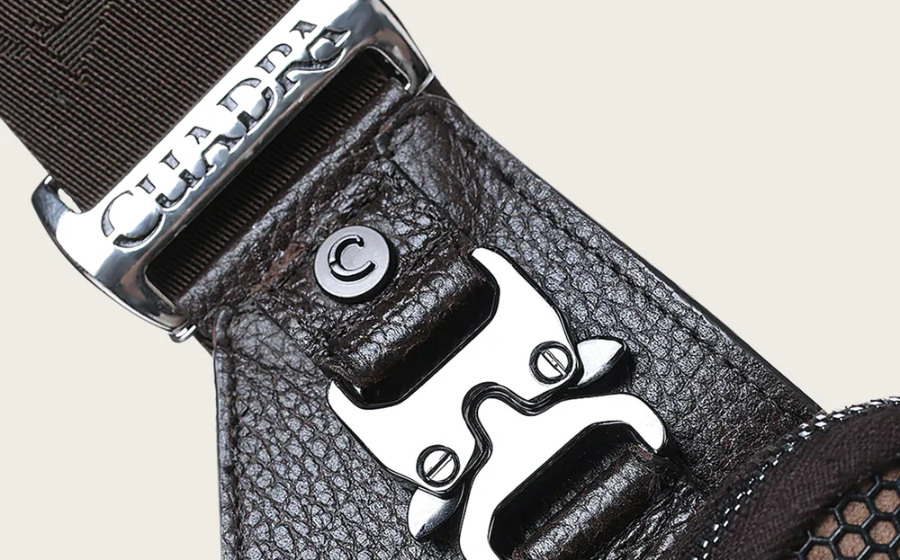 Brown Contrasting Leathers Exotic Messeger Bag 18 Brown Contrasting Leathers Exotic Messeger Bag