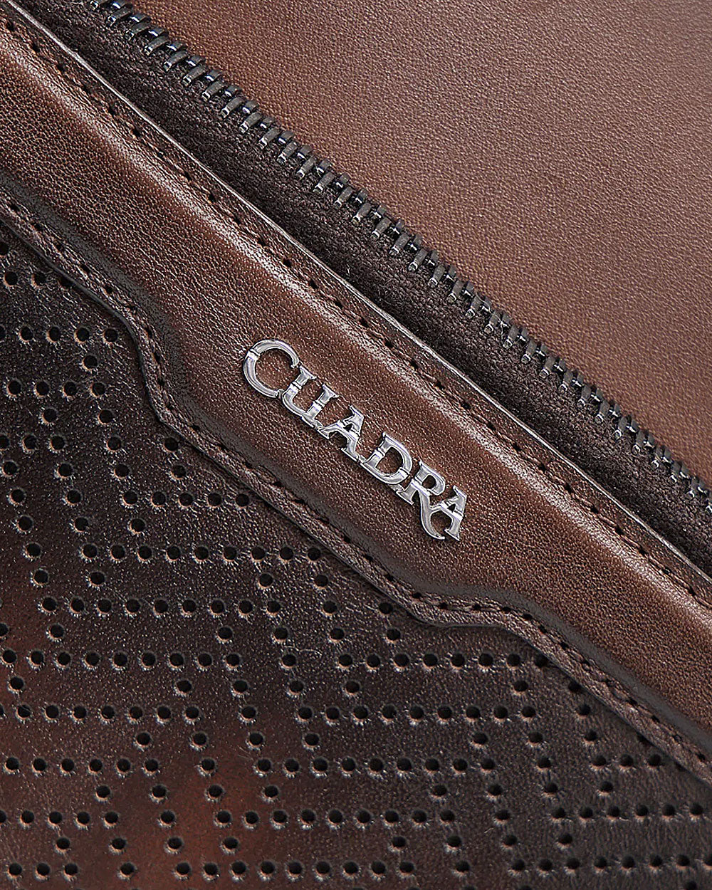 Brown Bovine Men Crossbag