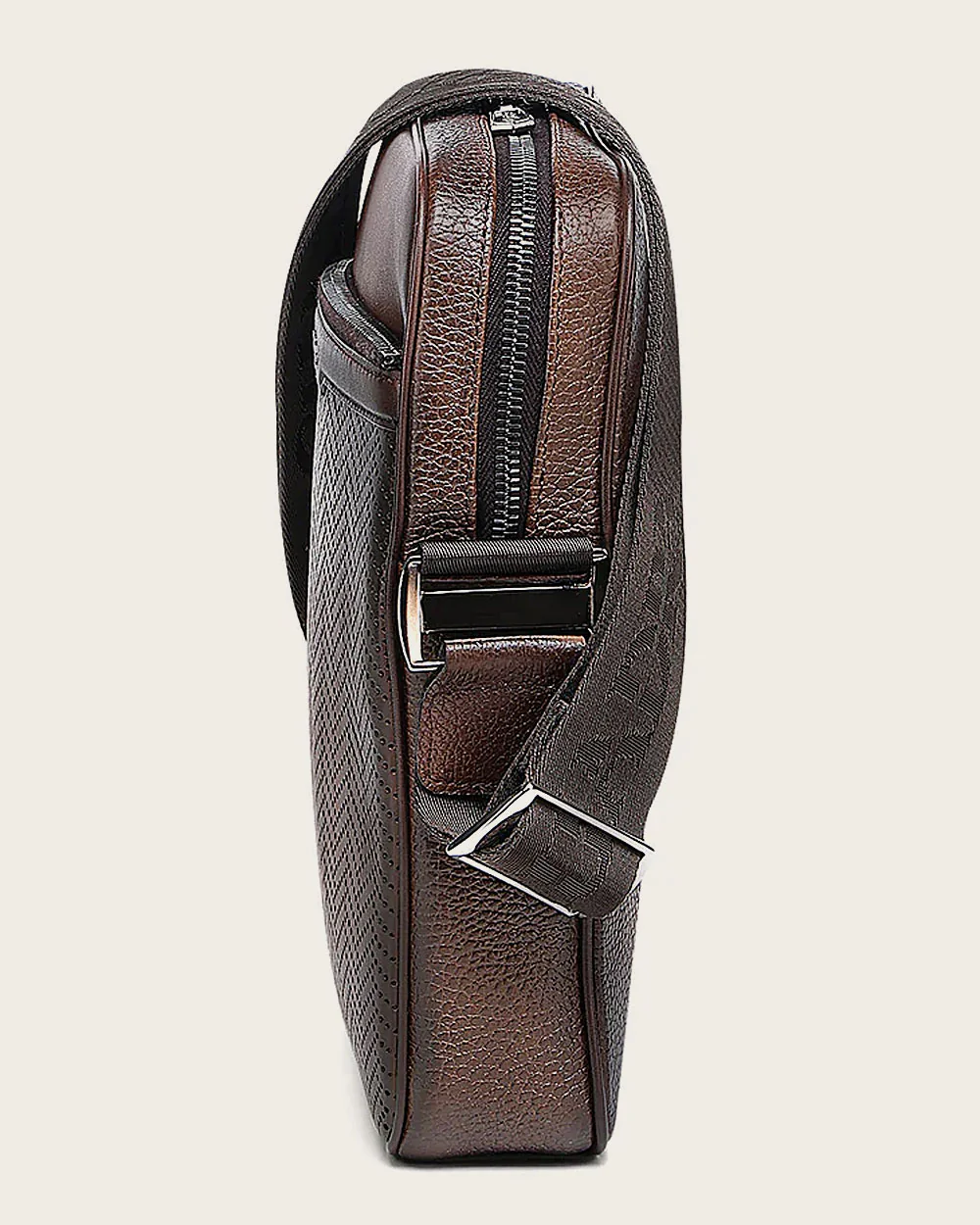 Brown Bovine Men Crossbag