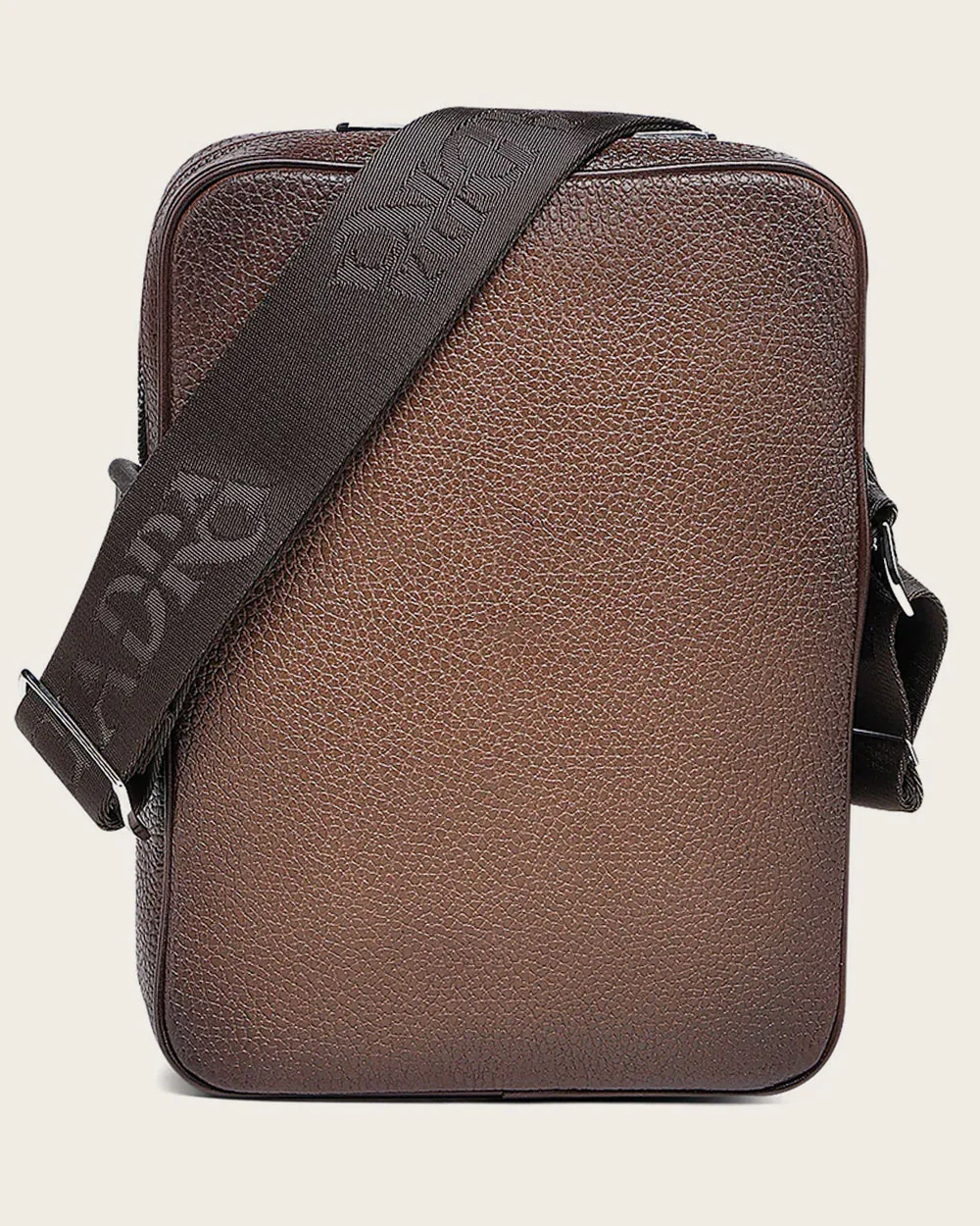Brown Bovine Men Crossbag
