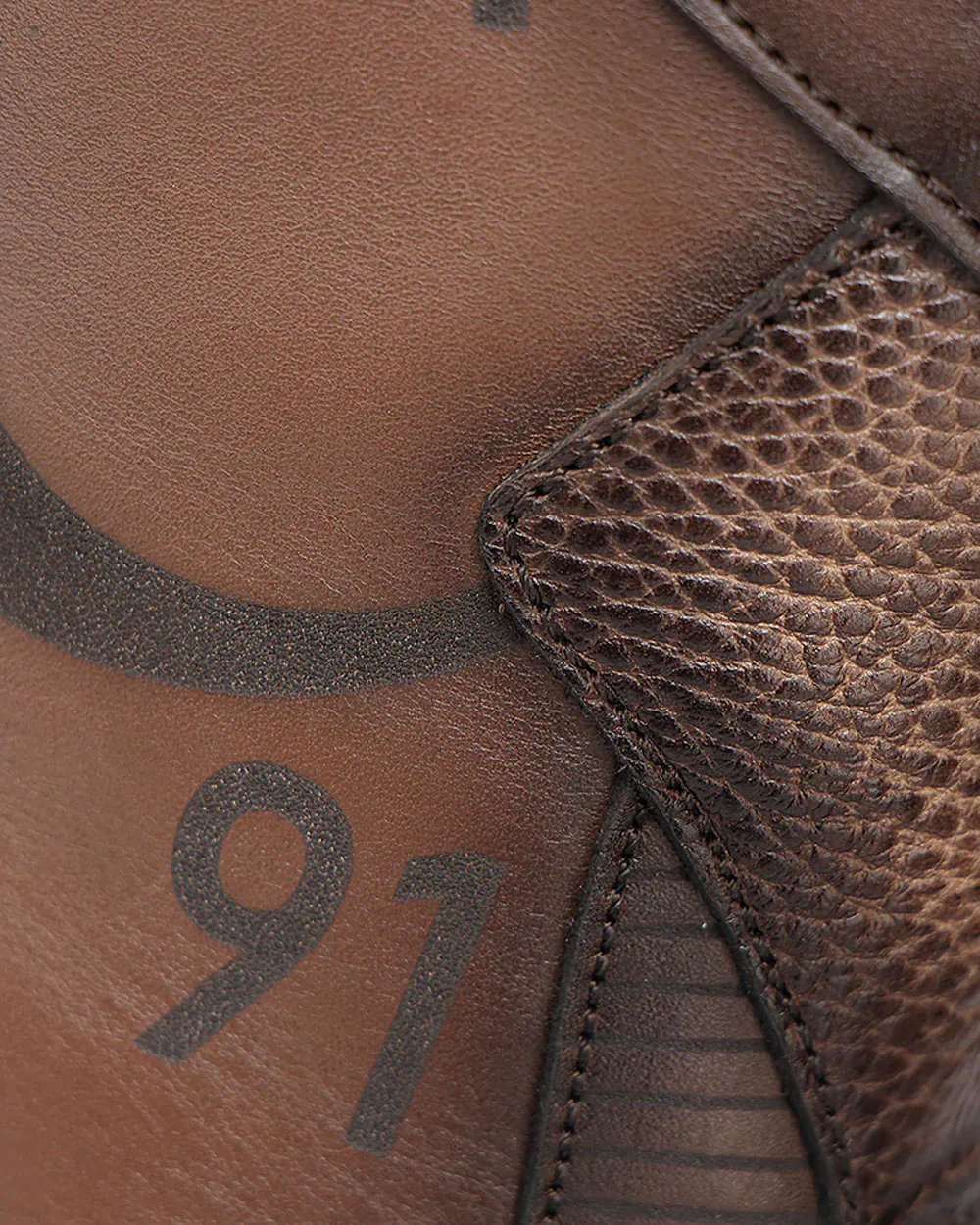 Luxury Bovine Leather Biker Boot for Men