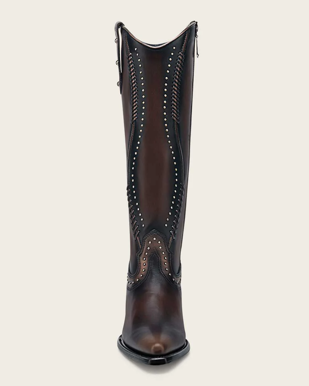 Luxury Dark Brown Women’s Casual Bovine Leather Boot