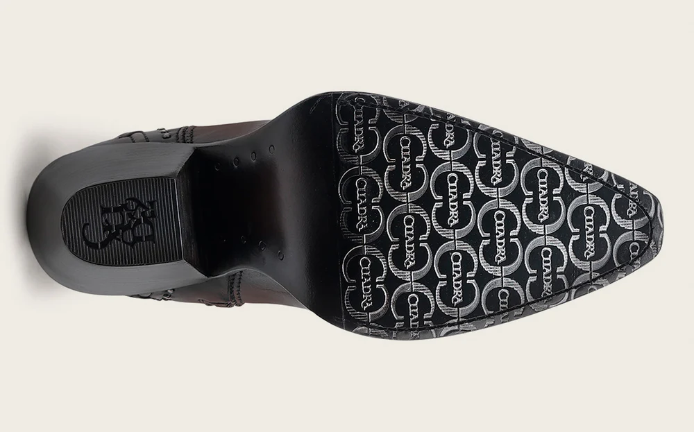 Luxury Dark Brown Women’s Casual Bovine Leather Boot