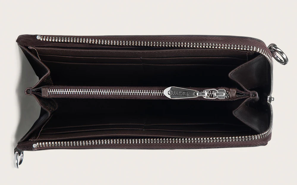 Luxury Women’s Chocolate Python Leather Wallet 16 Luxury Women’s Chocolate Python Leather Wallet