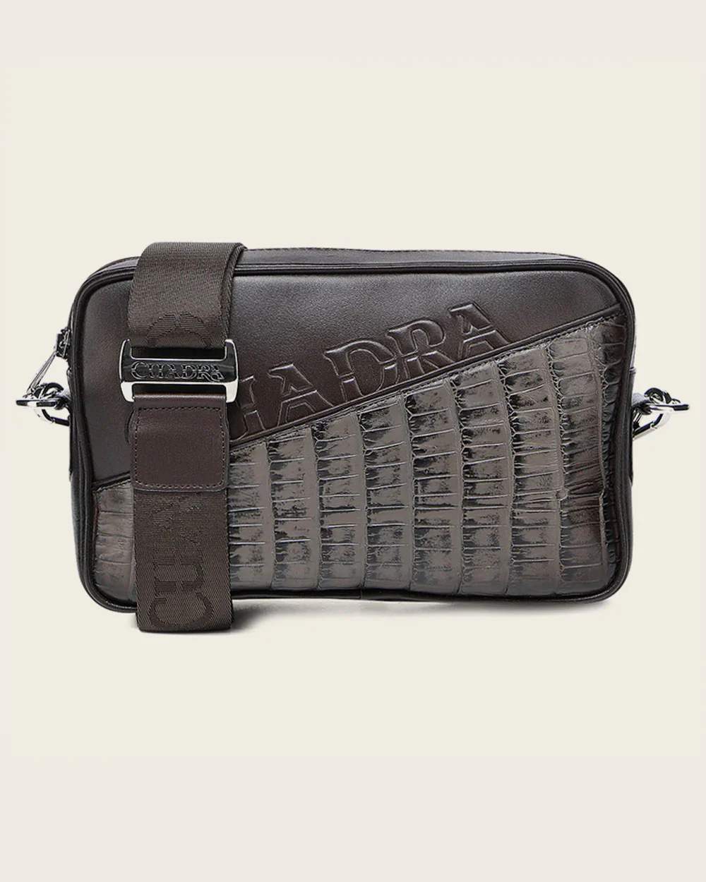 Luxury Men’s Crossbody Bag in Genuine Alligator and Bovine Leather 11 Luxury Men’s Crossbody Bag in Genuine Alligator and Bovine Leather