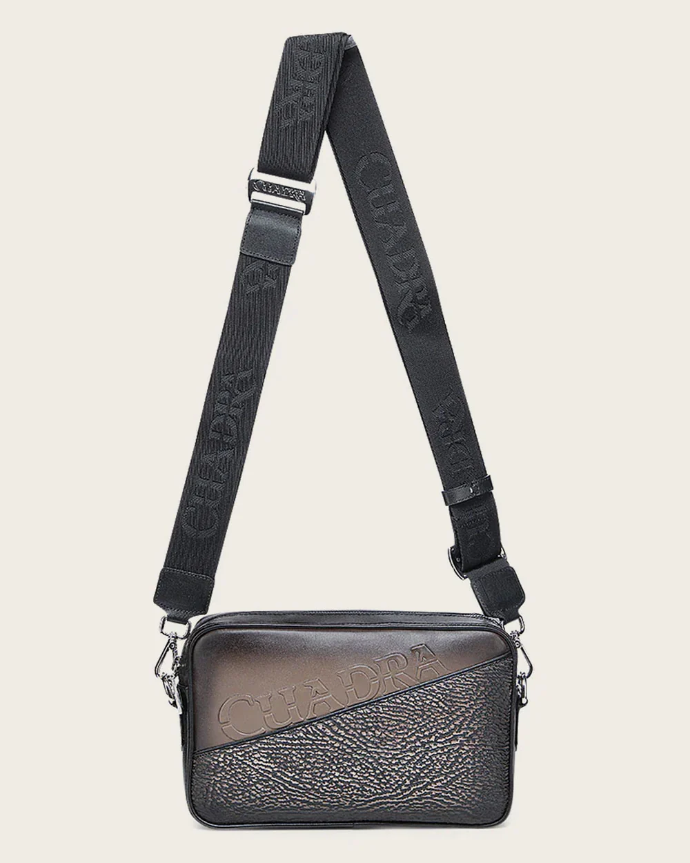 Luxury Men’s Crossbody Bag in Genuine Alligator and Bovine Leather 7 Luxury Men’s Crossbody Bag in Genuine Alligator and Bovine Leather