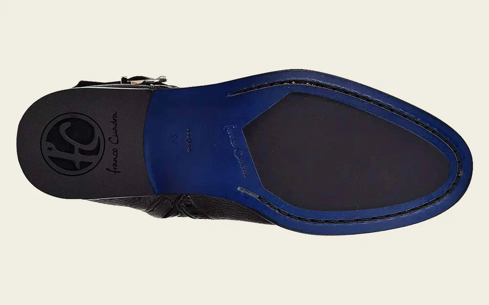 Ankle black bootie with buckle 16 Ankle black bootie with buckle