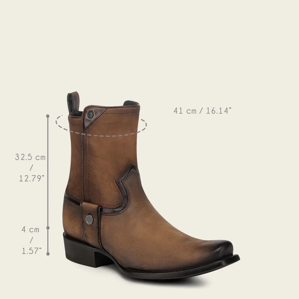 Men’s Urban Ankle Boot in Genuine Bovine Leather with Vintage Finish 18 Men’s Urban Ankle Boot in Genuine Bovine Leather with Vintage Finish