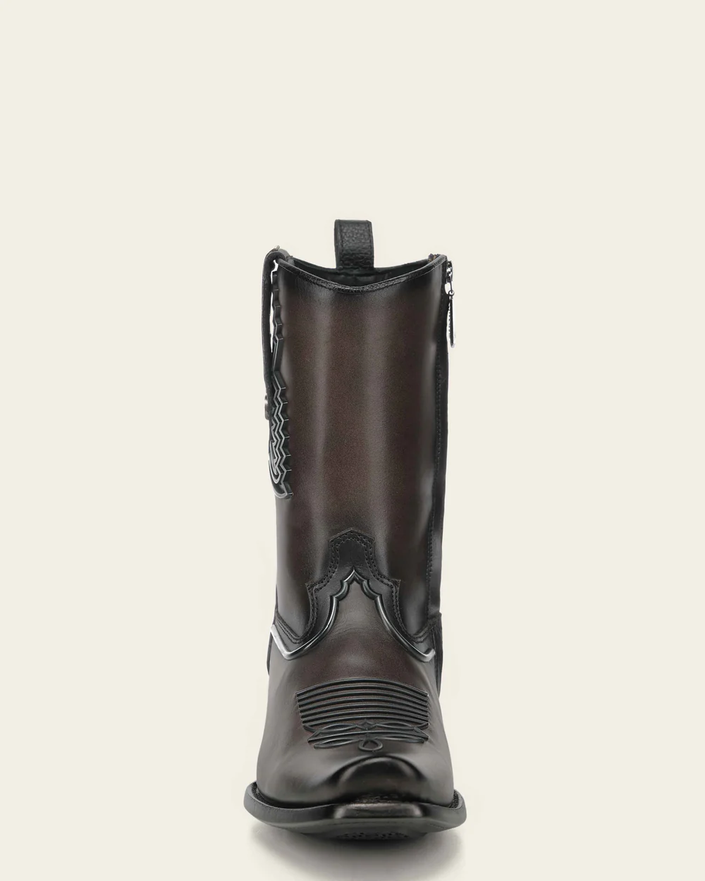 Men’s Urban Leather Brown Boot with Vintage Finish and KPU Details 5 Men’s Urban Leather Brown Boot with Vintage Finish and KPU Details