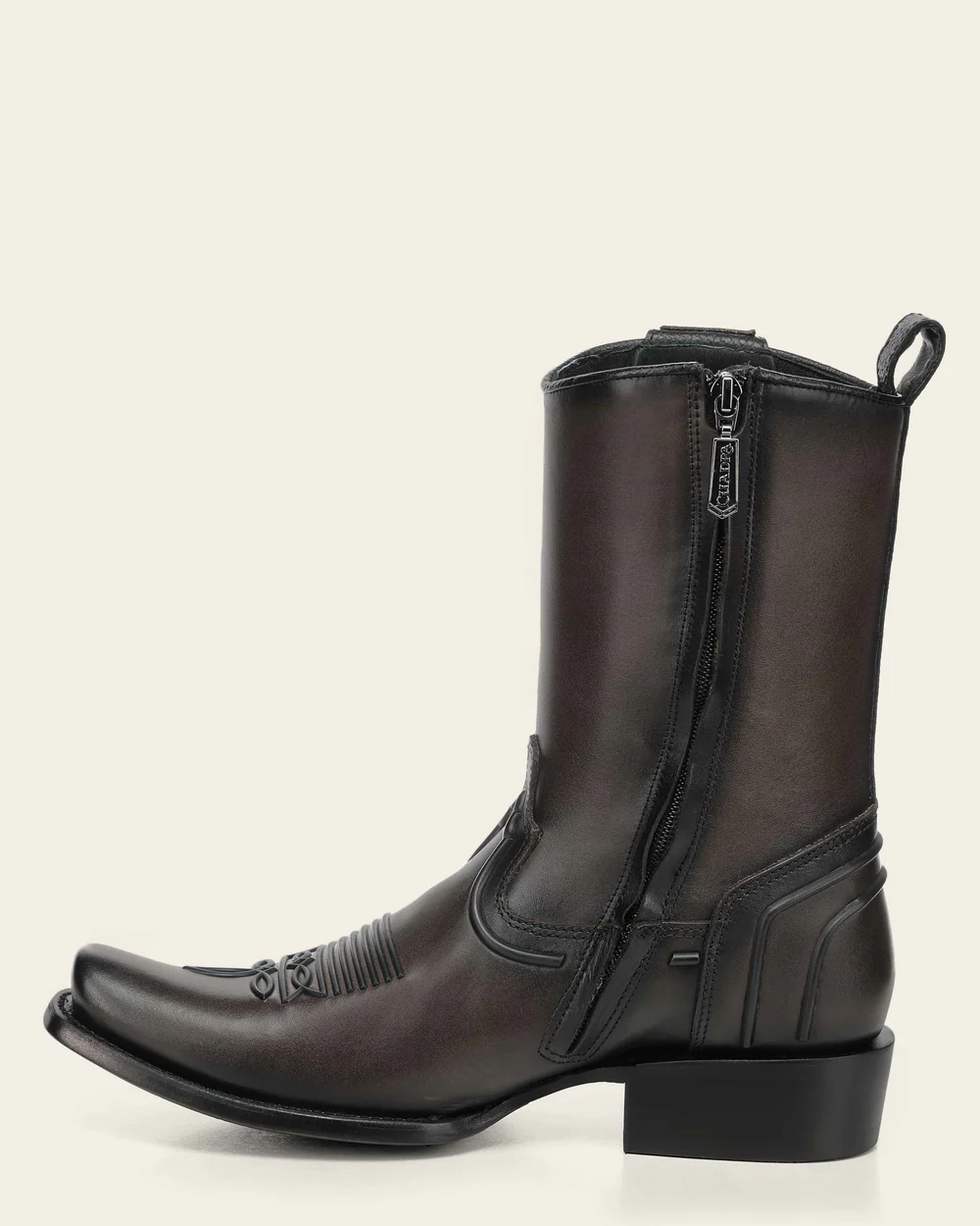 Men’s Urban Leather Brown Boot with Vintage Finish and KPU Details 6 Men’s Urban Leather Brown Boot with Vintage Finish and KPU Details