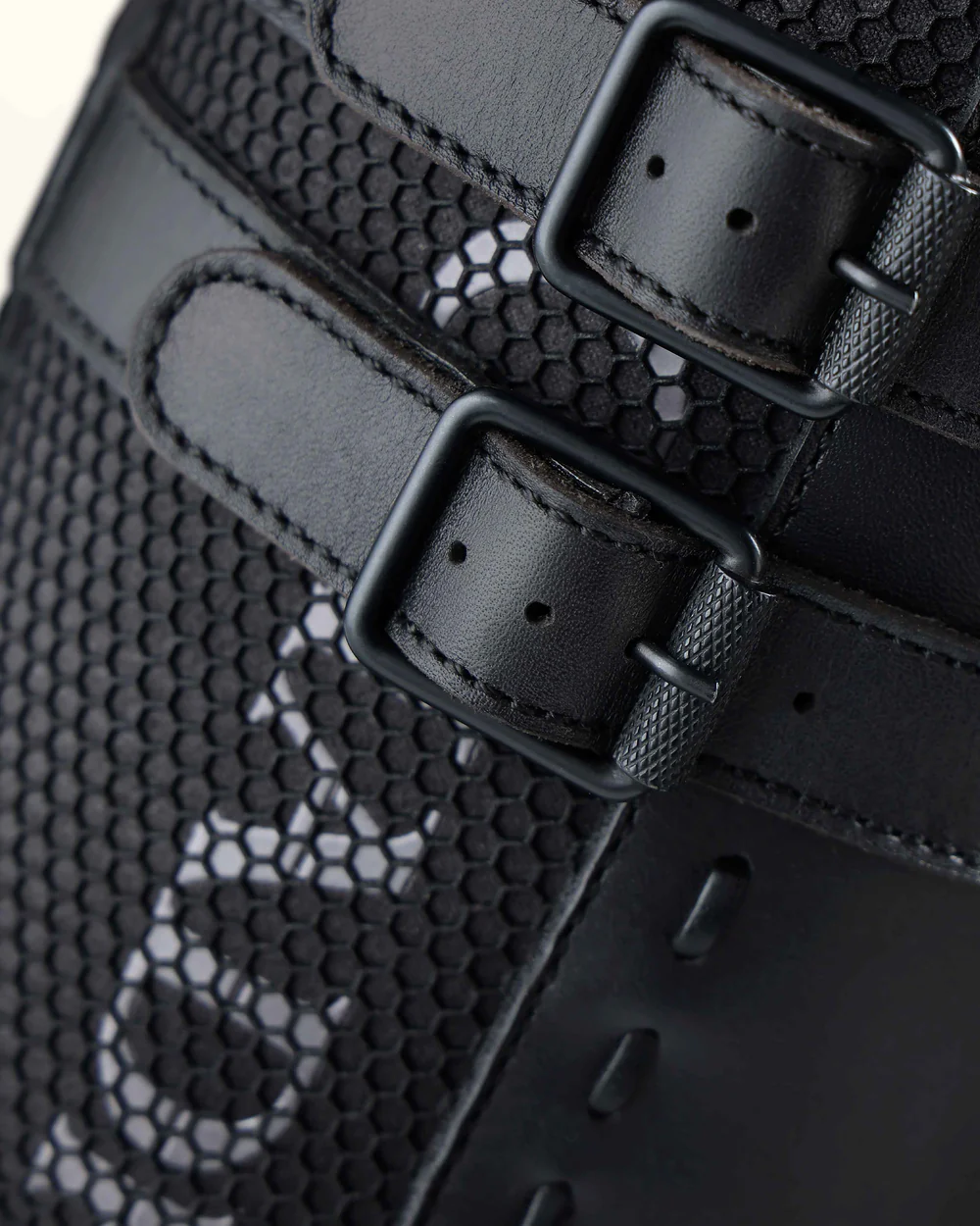 Men’s Genuine Python Leather Black/Grafite Boot with Mid-Calf Shaft