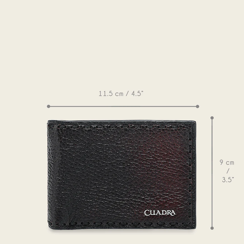 Luxury Men’s Deer Leather Wallet with Handcrafted Details