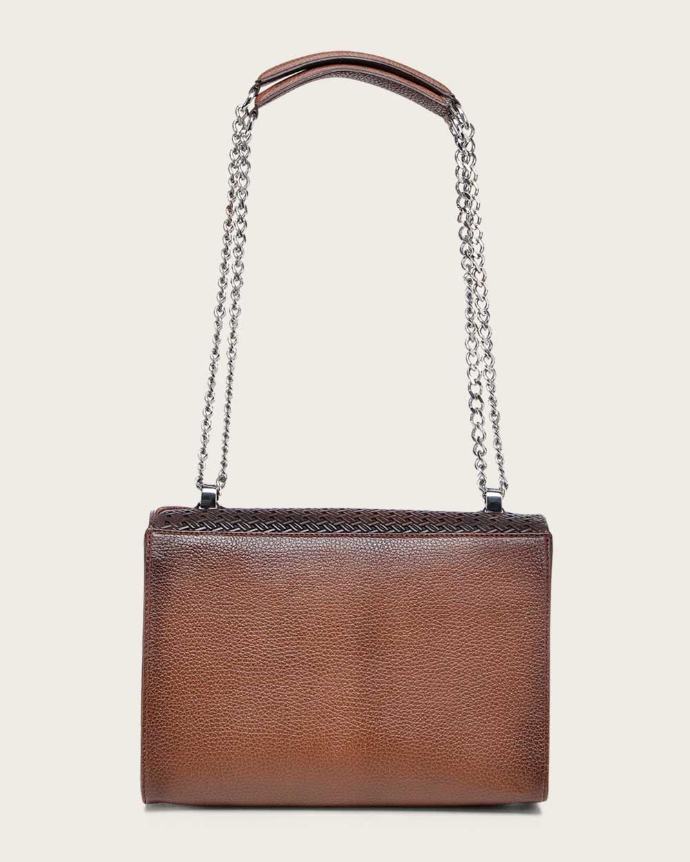 Luxury Women’s Honey Brown Shoulder Bag in Bovine Leather
