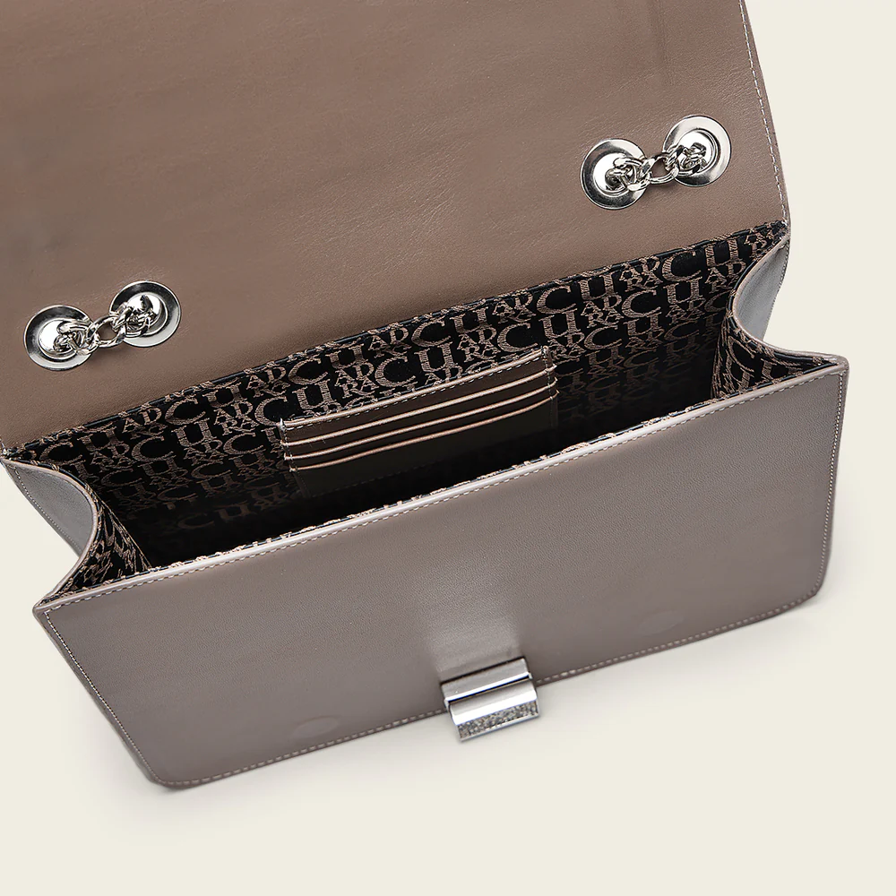 Genuine Ostrich Leather Shoulder Bag for Women 21 Genuine Ostrich Leather Shoulder Bag for Women