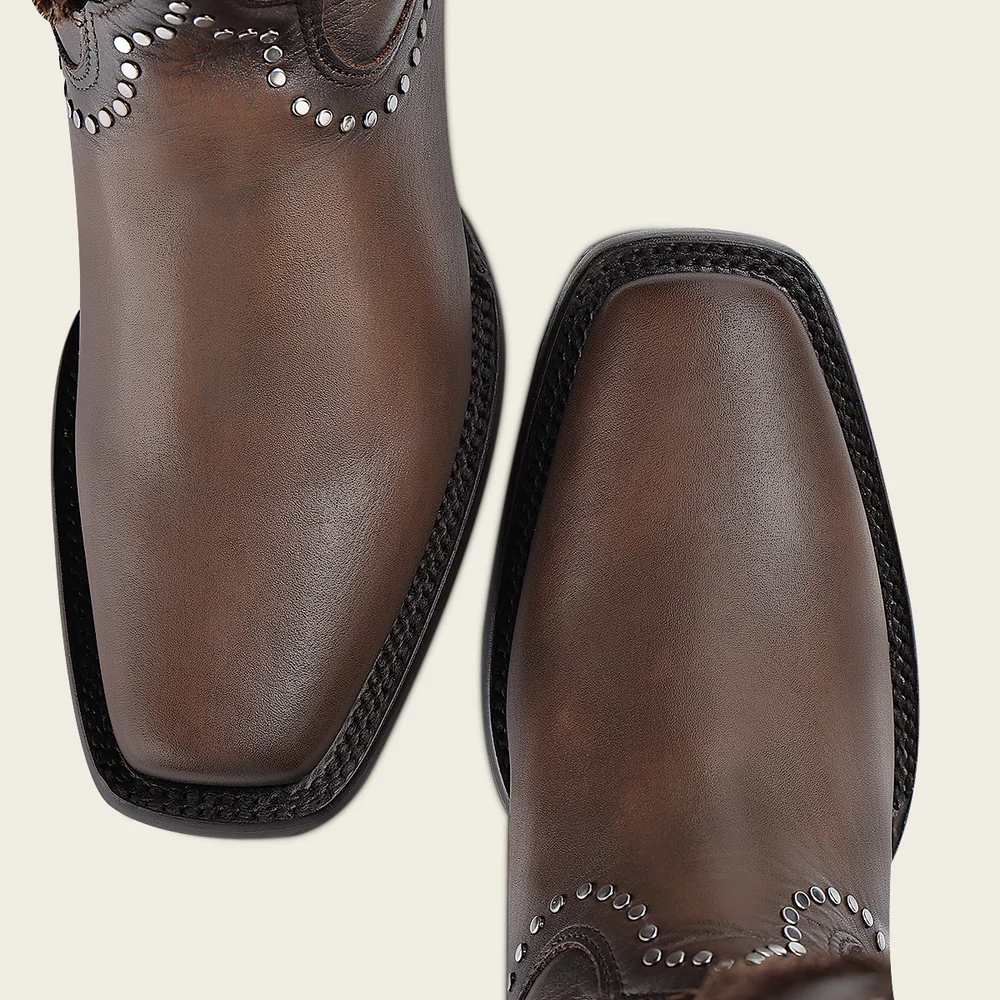 Cuadra Women’s Rodeo Boot in Genuine Honey Leather with Laser Embroidery & Goodyear Welt 8 Cuadra Women’s Rodeo Boot in Genuine Honey Leather with Laser Embroidery & Goodyear Welt