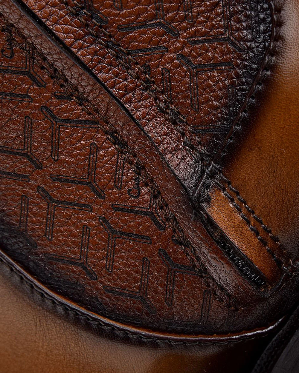 Honey Leather Chelsea Dress Boots