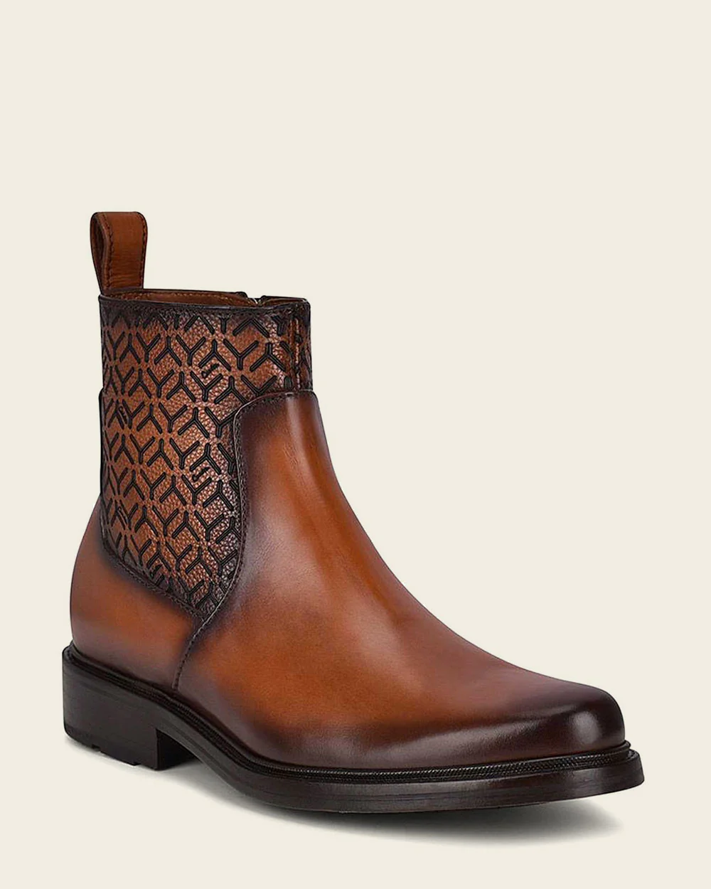 Honey Leather Chelsea Dress Boots
