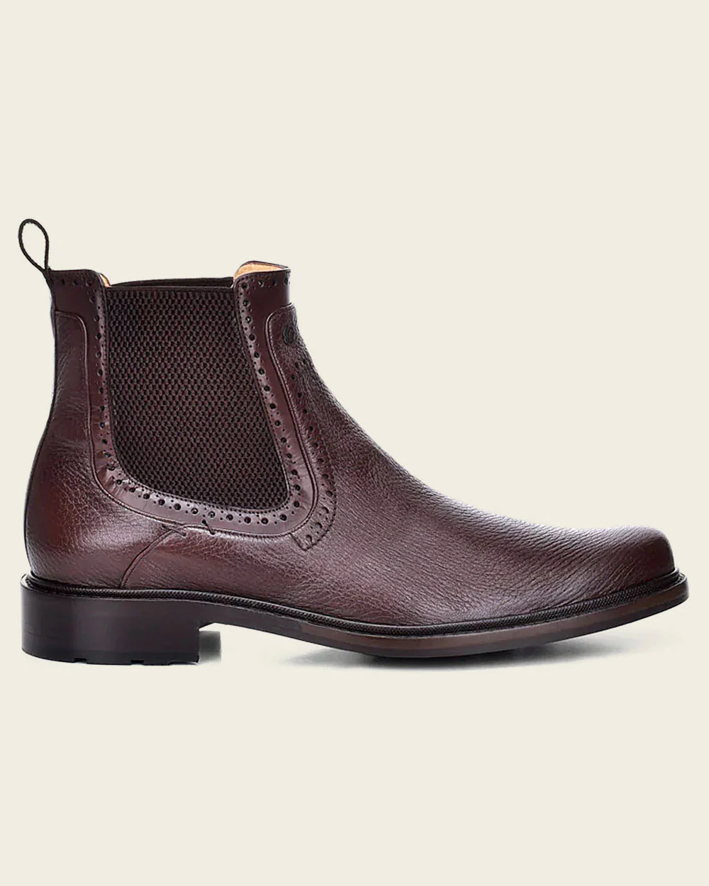 Brown Deer Leather Chelsea Dress Boots. 15 Brown Deer Leather Chelsea Dress Boots.