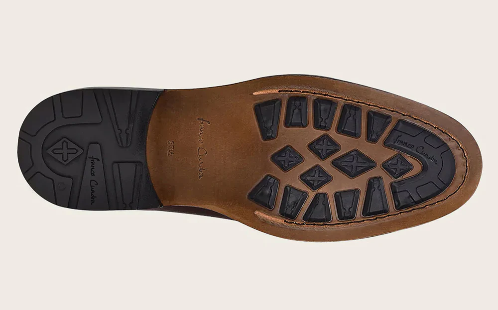 Brown Deer Leather Chelsea Dress Boots. 8 Brown Deer Leather Chelsea Dress Boots.