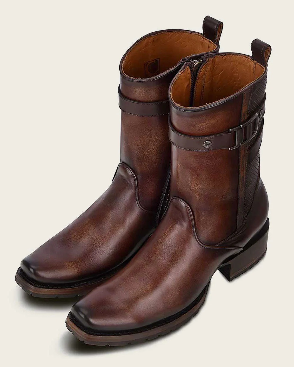 Urban casual look brown boot