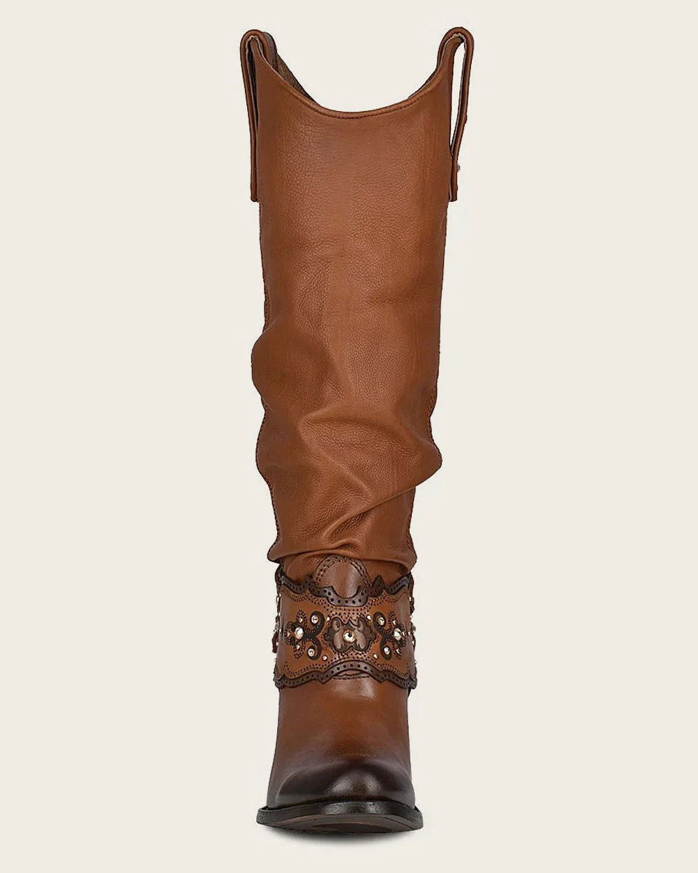 Honey Embroidered Knee-High Boot 6 Honey Embroidered Knee-High Boot